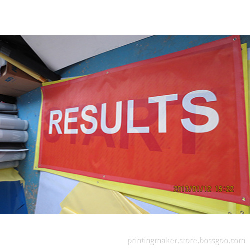Full Color Pvc Mesh Banner Printing 9x9 Small Hole For Fence Wraps